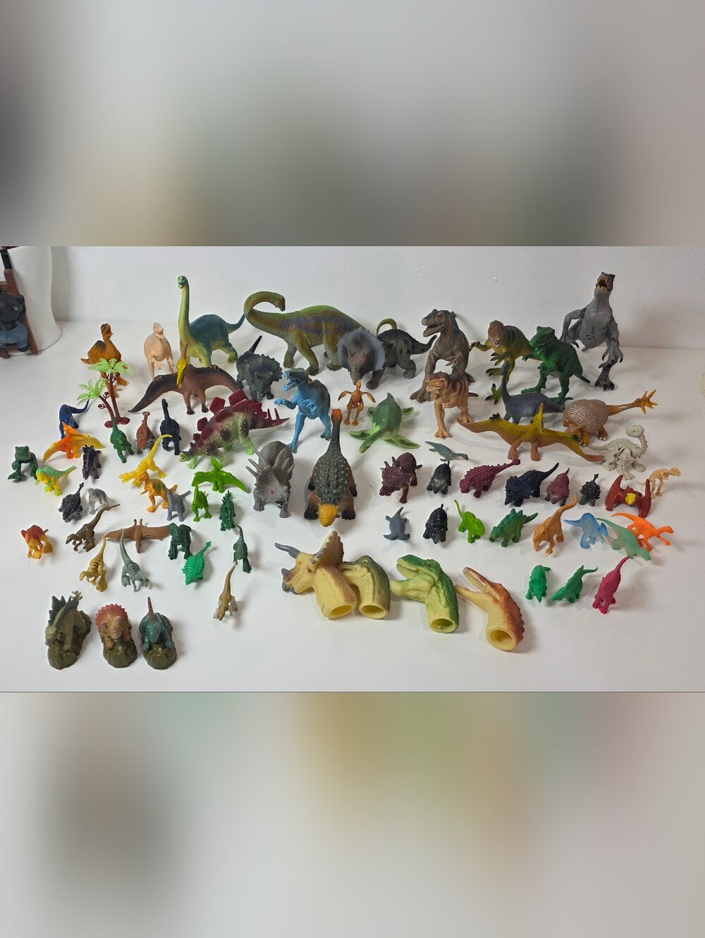 Assorted Kids Dinosaur Toy Figures - Multi-Color Play Set